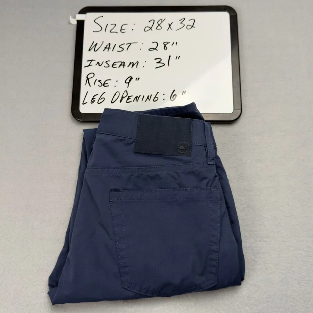 Vineyard Vines On The Go Pants Mens Size 28x32 Performance, Traditional 5-Pocket - Picture 2 of 14
